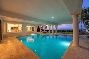 Beheizter Pool