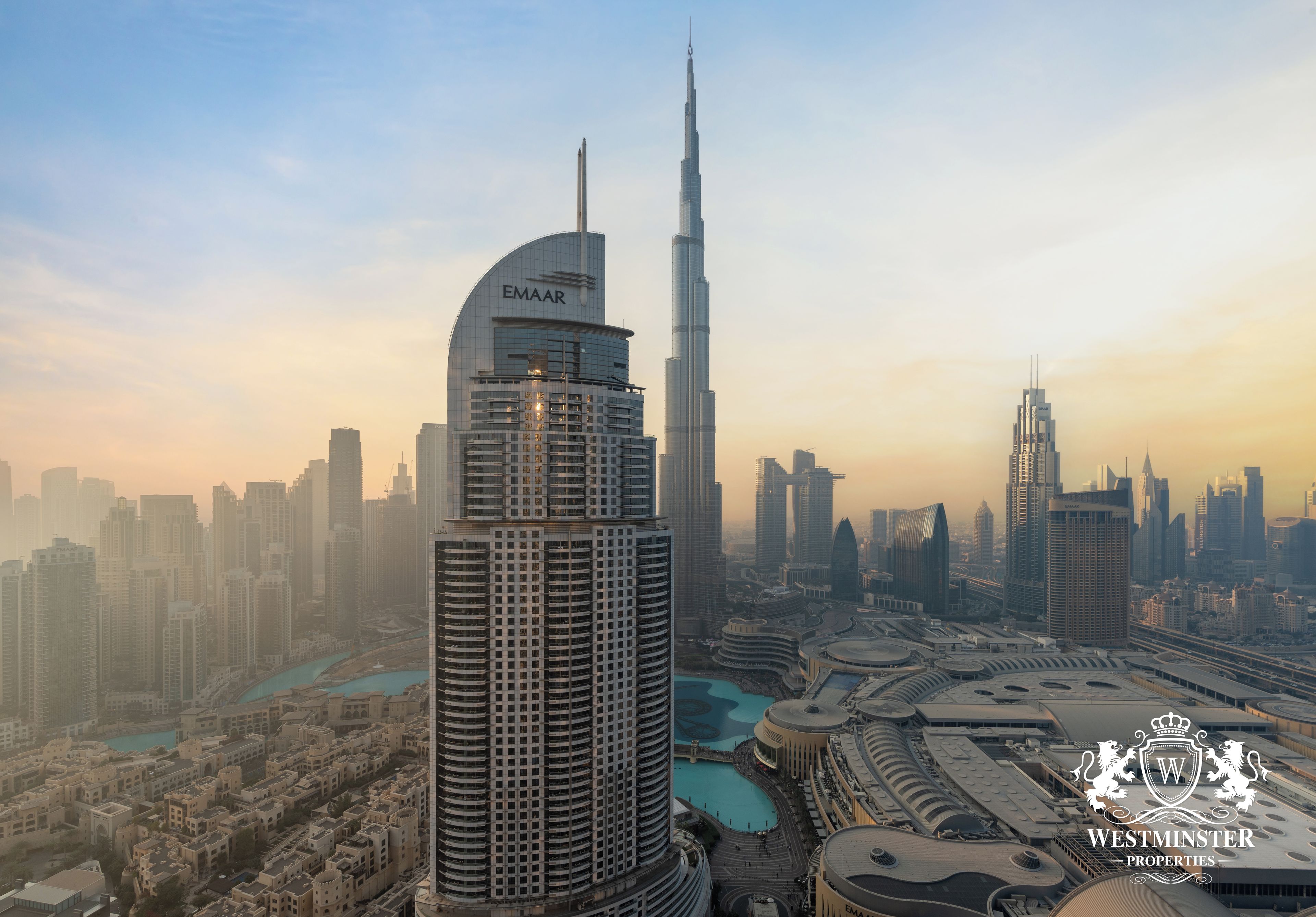 Three bed room with Full Burj Khalifa and Fountain view- Sky collections | Terrace/patio