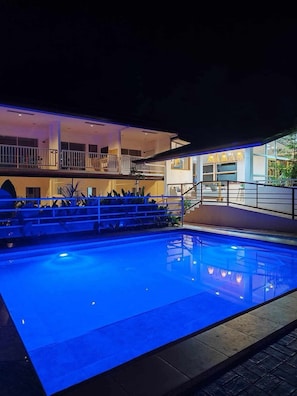 3 outdoor pools