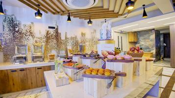 Petit déjeuner buffet