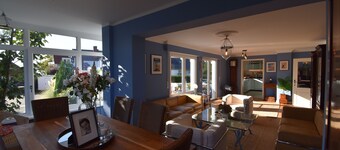 House near the lake with 6 bedrooms for up to 12 people