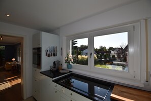 Fridge, oven, stovetop, dishwasher - House near the lake with 6 bedrooms for up to 12 people (Eriskirch)
