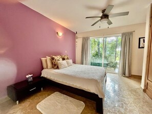 3 bedrooms, in-room safe, iron/ironing board, free WiFi