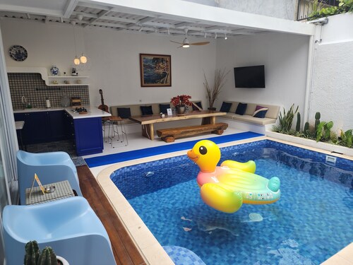 Casa Indigo 3-bedroom house in Kota Baru Parahyangan, Bandung with Swimming Pool