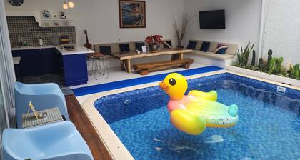 Casa Indigo 3-bedroom house in Kota Baru Parahyangan, Bandung with Swimming Pool