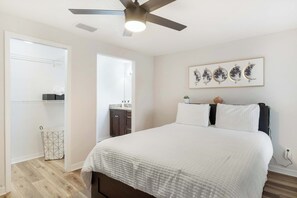 Desk, iron/ironing board, travel crib, WiFi