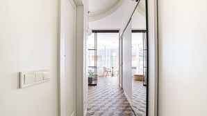 Leilighet, 1 soverom, tilgjengelighetstilpasset, balkong | Innvendig