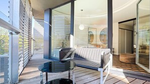 Leilighet, 1 soverom, tilgjengelighetstilpasset, balkong | Balkong