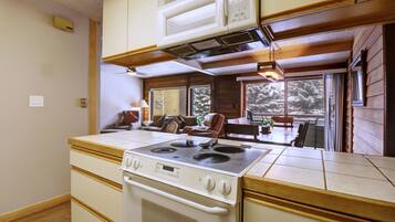 Condo, 2 Bedrooms | Private kitchen | Fridge, coffee/tea maker