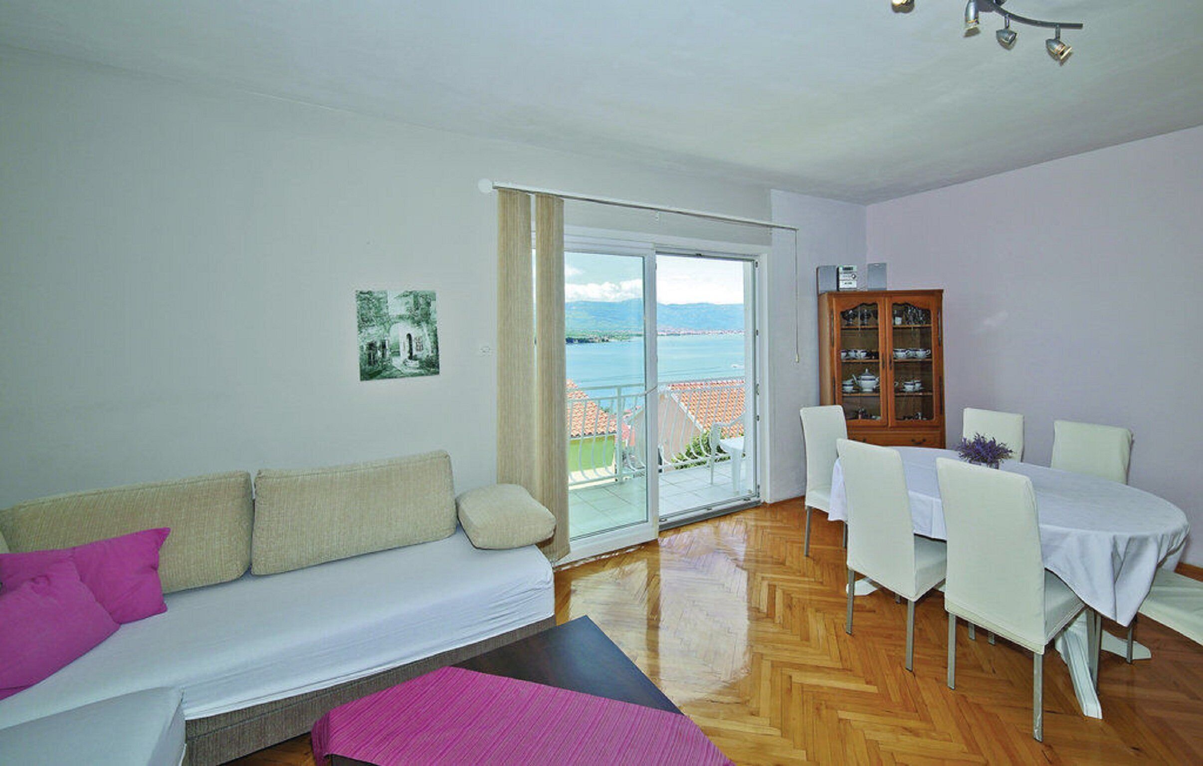 Apartment (Two Bedroom Apartment 2) | Living room | 32-inch flat-screen TV with cable channels