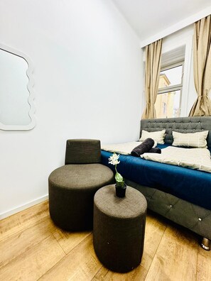 Basic Double Room | Blackout drapes - Cozy Rooms Superb Location near Augarten (Vienna)
