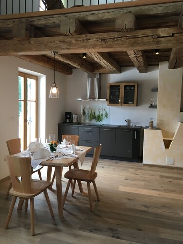 App. St. Sebastian in a cozy chalet with garden and terrace