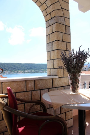 Double Room (Standard Double room with Balcony and) | View from property. Guest House Villa Anggela