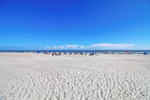 On the beach