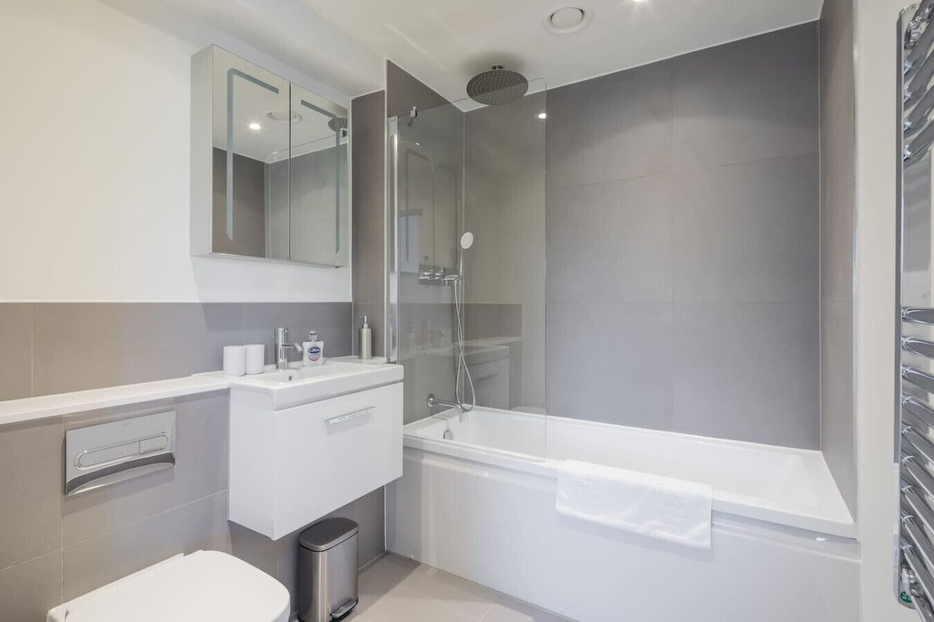 Free toiletries, hair dryer
