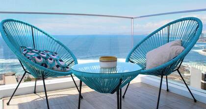 HOM | Depto Vista al Mar, Frente al Mall + Parking