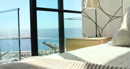 HOM I Vista al Mar Studio terraza y Piscina PNM