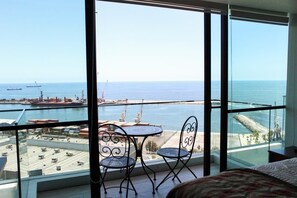 1 غرفة نوم ومكواة/لوح كي وواي فاي وملاءات أسرّة