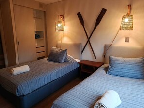 2 habitaciones, wifi, ropa de cama y acceso para silla de ruedas