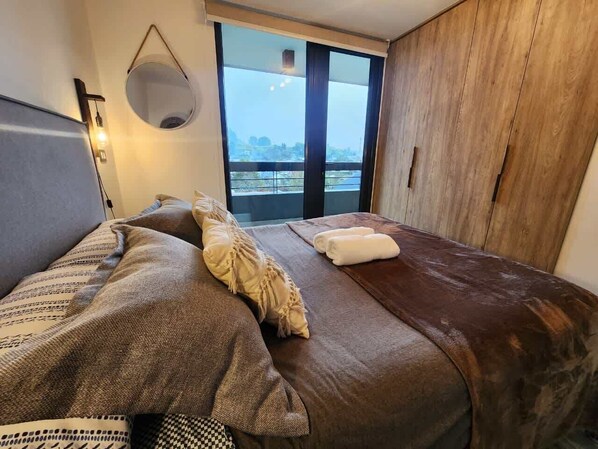 1 chambre, fer et planche à repasser, Wi-Fi, draps fournis