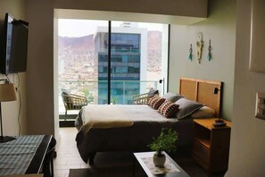 1 Schlafzimmer, Schreibtisch, Bügeleisen/Bügelbrett, WLAN