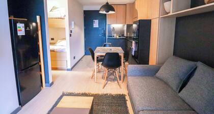 HOM I 1D1B Estacionamiento, Piscina temperada, Wii, Full equipado