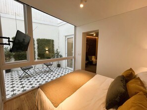 1 bedroom, iron/ironing board, WiFi, bed sheets - HOM I Wifi AirAcond Museos Restaurante Lastarria (Santiago)