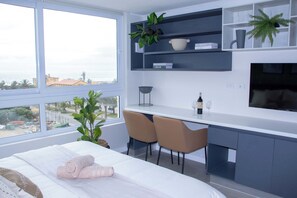 1 Schlafzimmer, Schreibtisch, Bügeleisen/Bügelbrett, WLAN