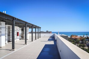 Terrace/patio - HOM | Wifi CoWork Parking Piscina Serena Faro Mar (La Serena)