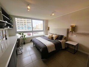 1 Schlafzimmer, Schreibtisch, Bügeleisen/Bügelbrett, WLAN