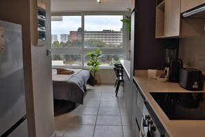 1 soverom, skrivebord, strykejern/-brett og wi-fi