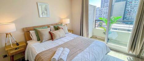 1 chambre, fer et planche à repasser, Wi-Fi, draps fournis