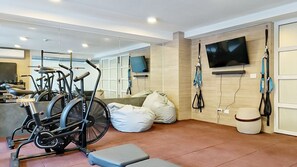 Fitness facility - HOM I Wifi Parking Aire Acondicionado Gym Piscina (Santiago)