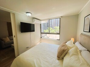 1 soverom, strykejern/-brett, wi-fi og sengetøy