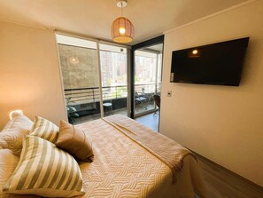 2 makuuhuonetta, silitysrauta/-lauta, Wi-Fi, vuodevaatteet