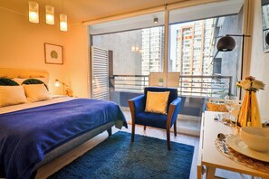 Iron/ironing board, WiFi, bed sheets - HOM I Wifi,Piscina, Terraza Cercano A Santa Lucía (Santiago)