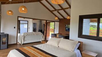 1 bedroom, bed sheets, wheelchair access