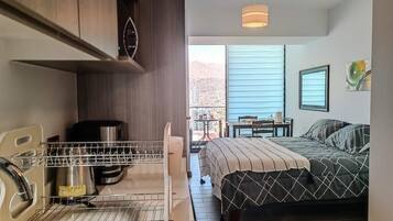1 habitación, wifi y ropa de cama