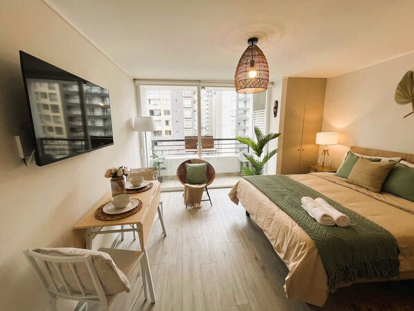 Iron/ironing board, WiFi - HOM I Gimnasio, Aire Acondicionado, Terraza, Wifi (Santiago)