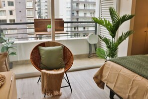 Interior - HOM I Gimnasio, Aire Acondicionado, Terraza, Wifi (Santiago)