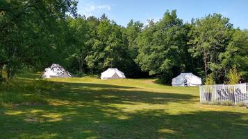 Enceinte de lâhĂ©bergement