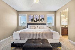 3 habitaciones, tabla de planchar con plancha, cuna de viaje y wifi 