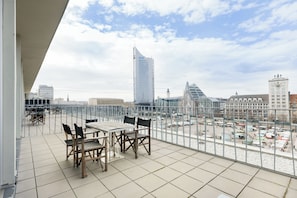 Studio (Triple Room) | Balcony view - Staycity Leipzig City Centre (Leipzig)
