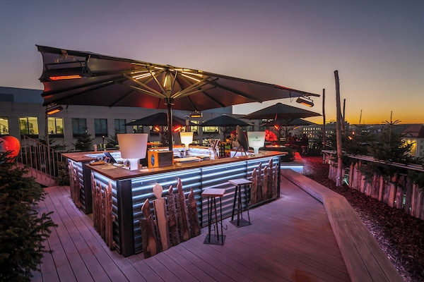Terrasse sur le toit