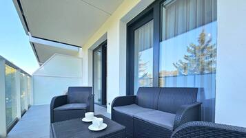 Apartamento conforto, sacada | Sacada