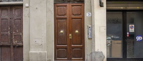 Fassade der Unterkunft