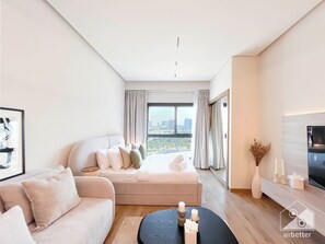 Apartment (0 Bedroom) | Interior - Rokane G25 Studio Modern Comfort With City Views (Dubai)