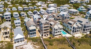 Exterior - NEW Gulf Front with Heated Community Pool, Private Beach Access, Bikes and More (Inlet Beach)