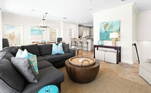 Smart TV, stereo - NEW Gulf Front with Heated Community Pool, Private Beach Access, Bikes and More (Inlet Beach)