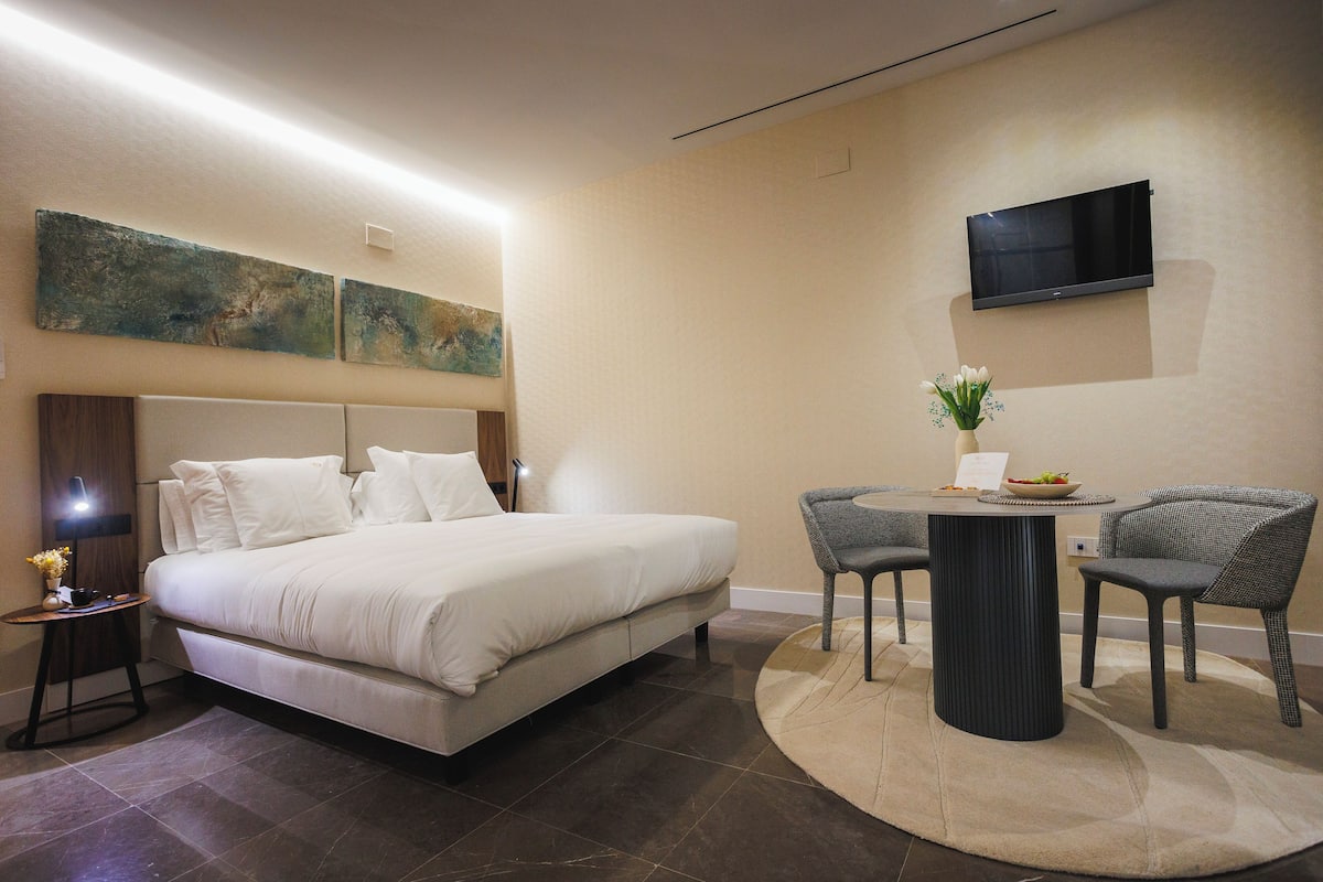 Studio Luxe, balcon, vue ville
